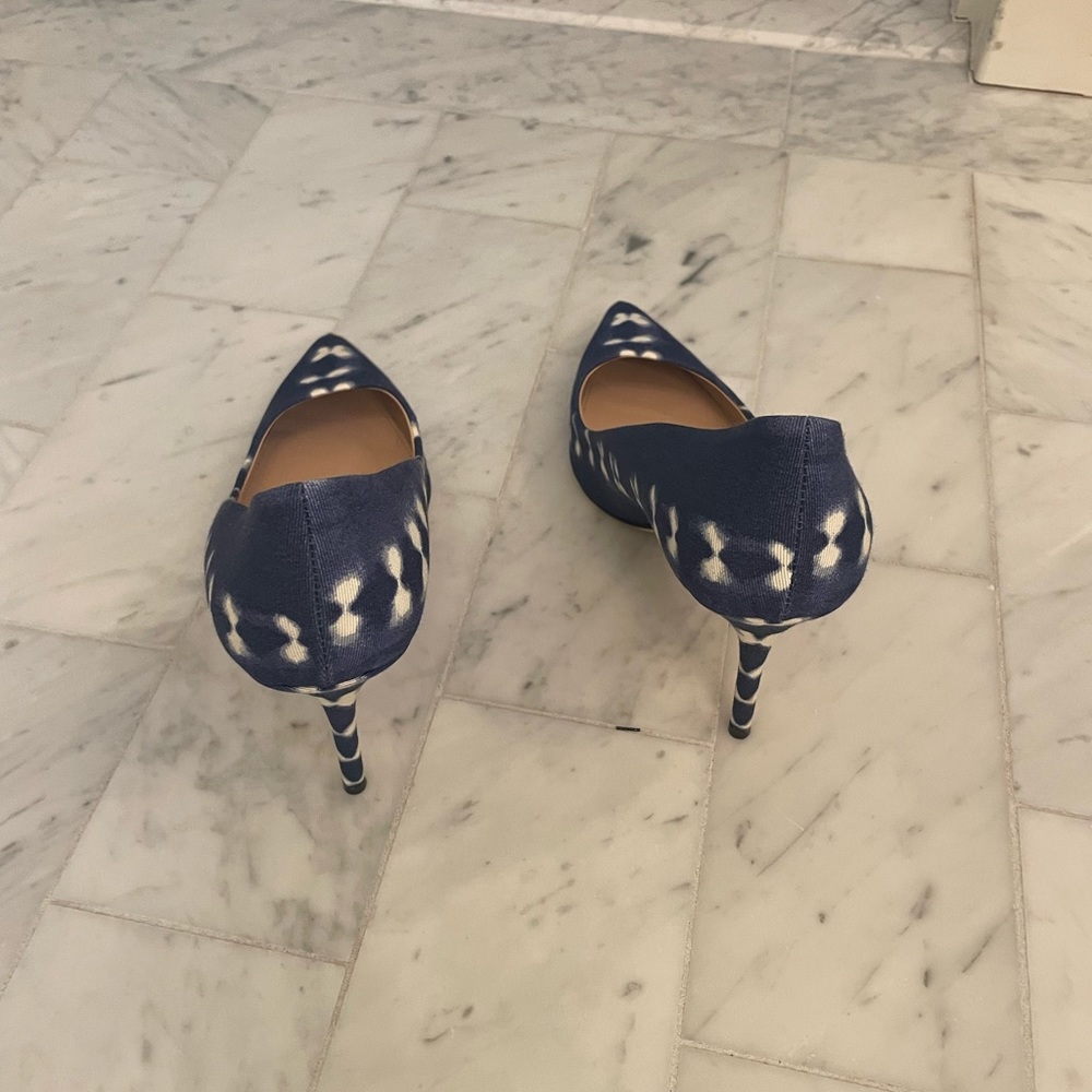J Crew Ikat 3 1/2 inch heels